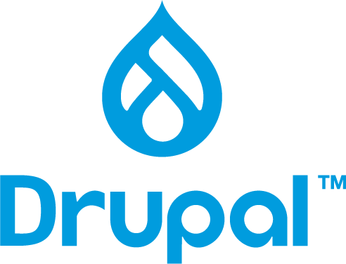 Drupal website builder and CMS platform logo
