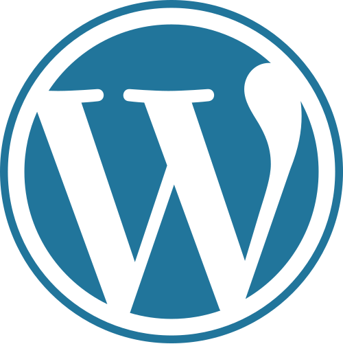 WordPress website builder and CMS platform logo